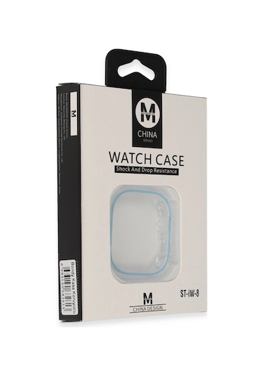 Apple Watch Uyumlu  Ultra 49mm Bondy Kasa Koruyucu - Sierra Blue