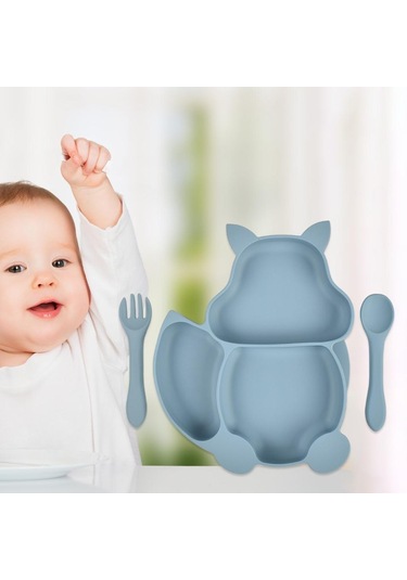 Suntek Silikon Bebek Tabağı Mavi