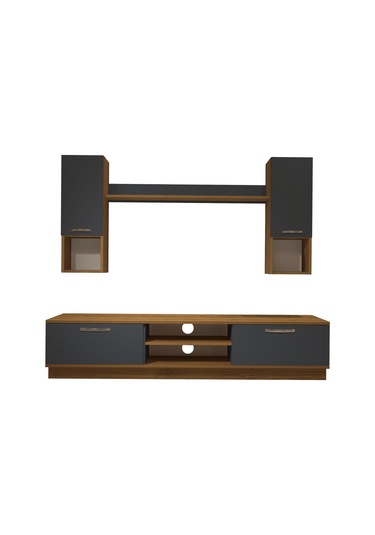 Decoraktiv Eko 5dab Mdf Dvd Tv Ünitesi Tv Sehpası Pera - Antrasit