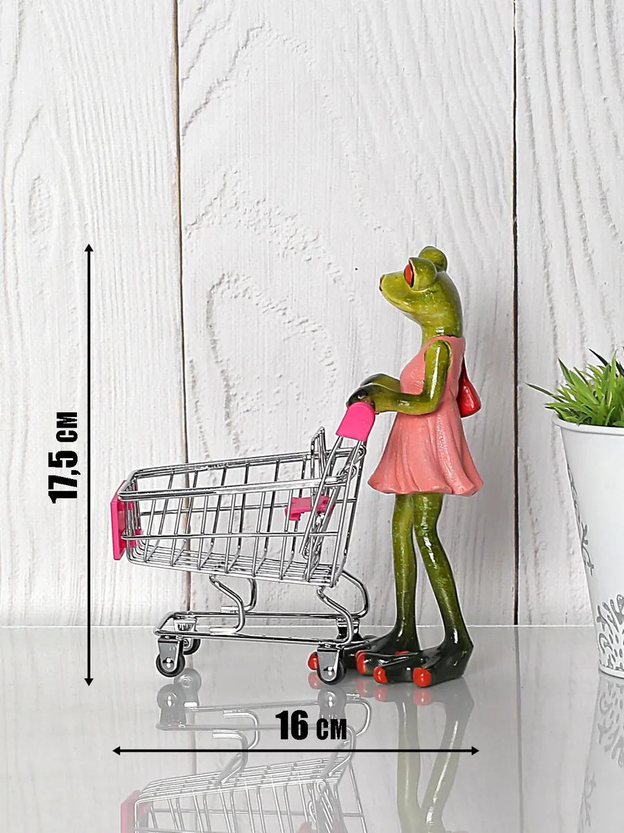 Podarok52 Kurbağa Figürlü, İç Dekor Süveniri 418854534