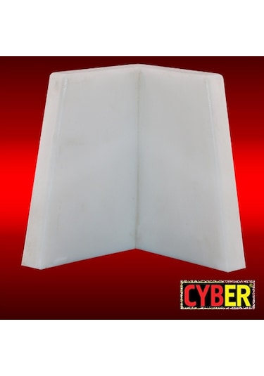 Plastik Çelik Dolap Ayağı Beyaz