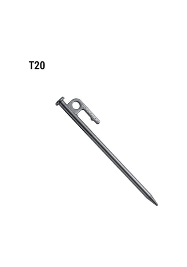 Maiyame Campıngmoon T Serisi 20cm Karbon Çelik Kamp Çadır İğnesi - Dayanıklı, Rust Önbelleli, Zor Topraklarda Kullanıma Uygun Çok Renkli