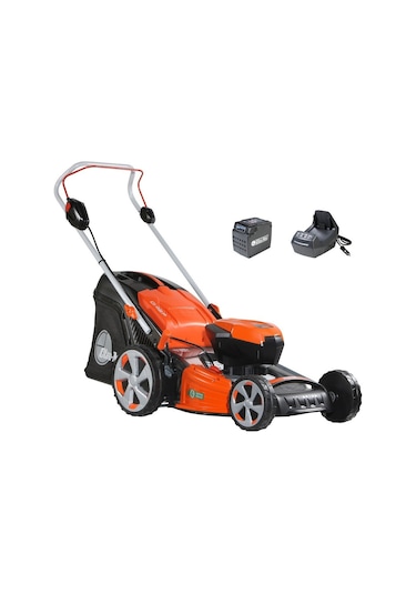 Oleo-Mac Gİ 48 P 5.0 Ah Akülü Çim Biçme Makinesi + Şarj Aleti