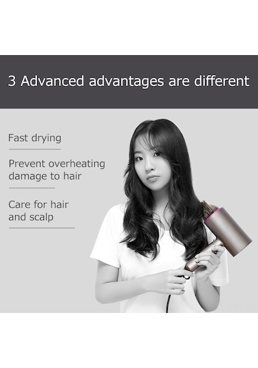 Mufunye Profesyonel Katlanabilir 1800w İyonlu Saç Kurutma Makinesi - 3 Hız Ayarlı