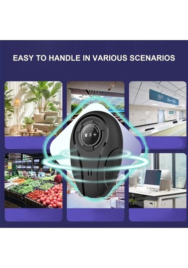 Besthome1 Sessiz Ultrasonik Fare Ve Sinek Kovucu - Bahçe-balkon-garaj İçin Etkili W28 Siyah