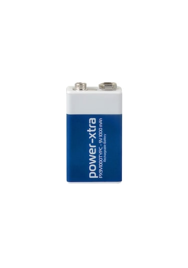 Power-xtra Px9v1000typc - 9v - 1000 Mah Şarjlı Pil - Type C