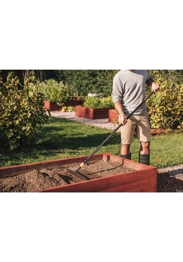 Fiskars Quick Fit Toprak Tırmığı 16 Diş 135512-1000654
