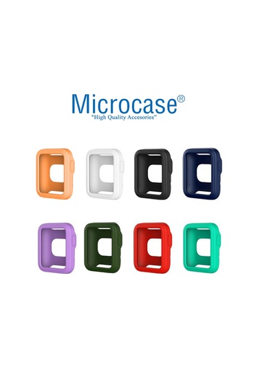 Microcase Xiaomi Mi Watch Lite Önü Açık Tasarım Silikon Kılıf