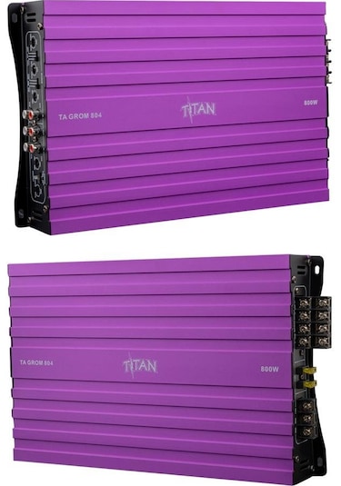 Magicvoice Titan-804 4 Kanallı Max 1600 Watt Oto Amfi-anfi