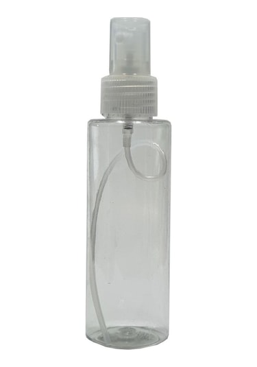 Güvenç Ambalaj Boş Plastik Şeffaf Sprey Şişe 10 x 100 ML