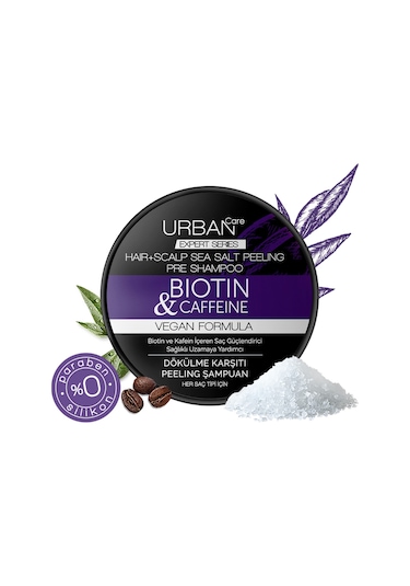 Urban Care Expert Series Biotin ve Kafein Peeling Şampuan 200 ML