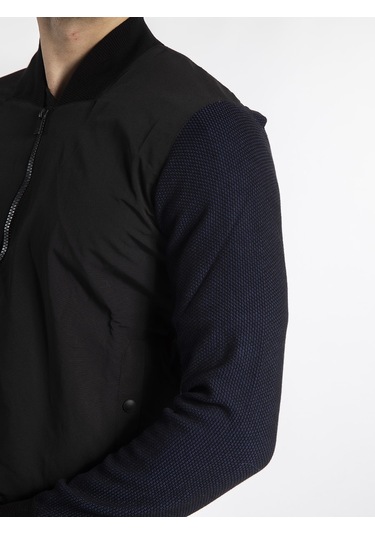 Zegna Erkek Mont Zg96N047 Lacivert - Siyah