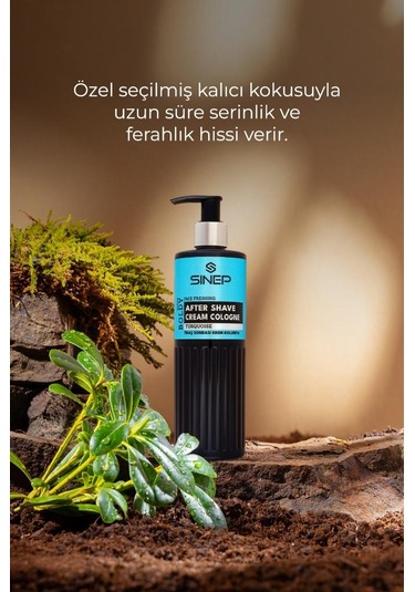 Sinep Pro-care Tıraş Sonrası Krem Kolonya Balsam 400 Ml Turquoise