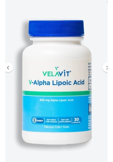 Velavit V-alpha Lipoic Acid 30 Caps