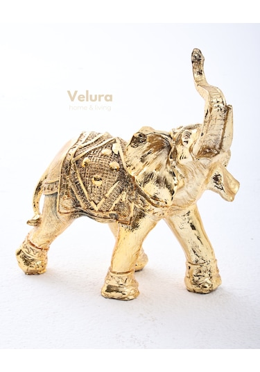 Timur Gold Fil Biblo & Heykel & Büst & Figür