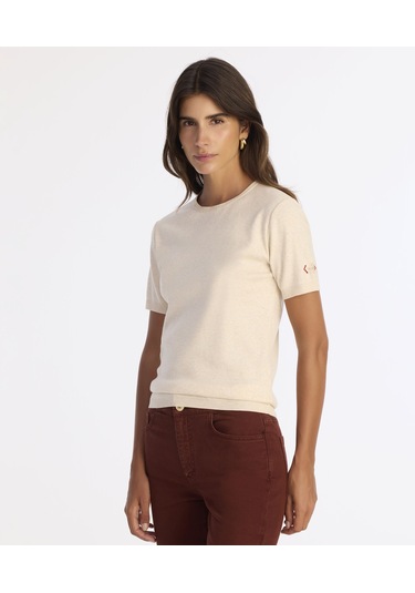 Yargıcı Nakış Detaylı Triko 25kktr2008x 027 Bej