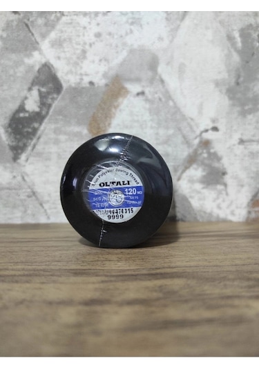 %100 Polyester 120 Numara Dikiş Ipliği 5000 Mt Siyah 9999