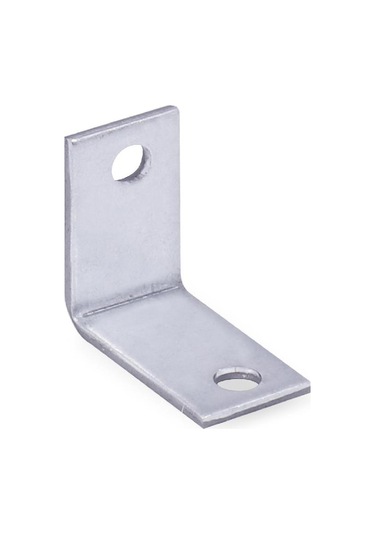 Metal L Gönye Köşe Bağlantısı 15x25x25x2mm 10 Lu Gri