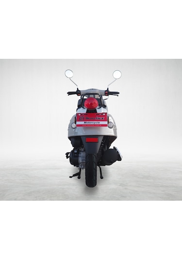 MOTOLUX VİNTAGE 50cc SCOOTER MOTOSİKLET - Gri