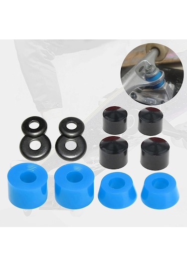 Pazly Suntek Kaykay Burcu Yedek Bardak Yıkayıcı Longboard Mavi Renk Mavi