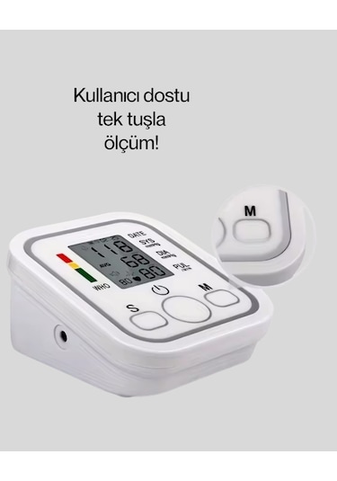 Ritmi Tespit Özellikli Dijital Tansiyon Aleti