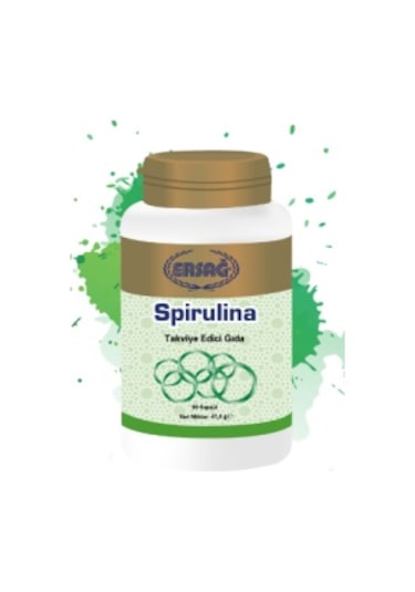 Ersağ Spirulina Ekstraktı Gıda Takviyesi (90 Kapsül)
