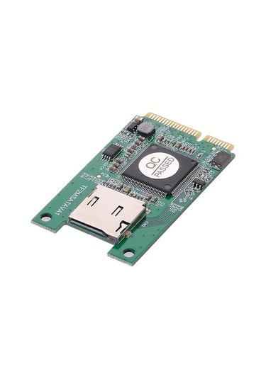 Pazly Msata'dan Microsd/tf'ye Dönüştürücü Kart - Dizüstü Bilgisayar Ssd Okuyucu - Yeşil, 51x30mm, Windows/mac Os Adaptör