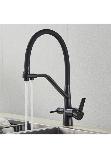 Boheme Siyah Arıtmalı Eviye Bataryası Siyah