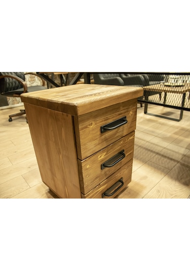 Masif Ahşap Keson Açık Ceviz