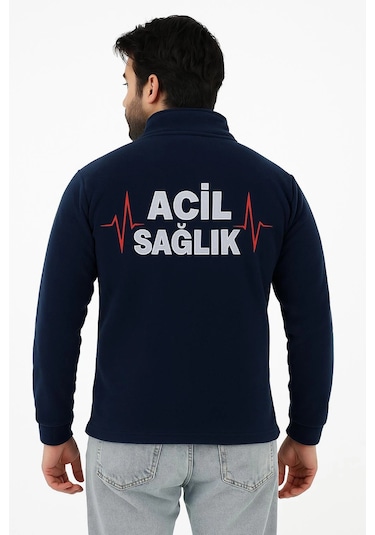Acil Sağlık Unisex Polar Mont - Lacivert Lacivert