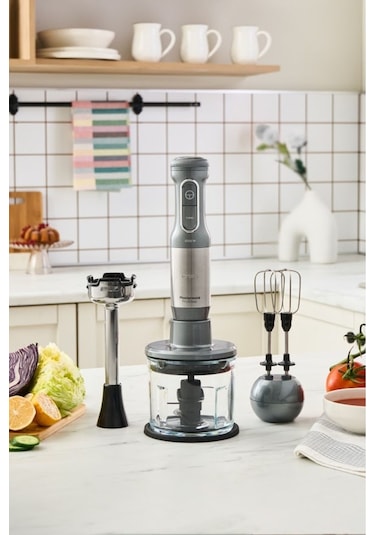 Karaca Mastermaid Prosteel Cam Hazneli 1000 W Mikser Blender Set