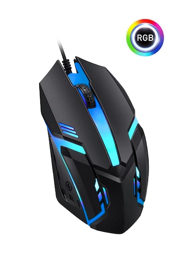 Revenge Thunder Rgb Kablolu 7 Renk Modu Gaming Oyuncu Mouse Optik
