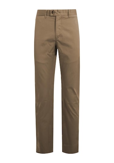 Uki Vizon Slim Fit Chino Pantolon Vizon