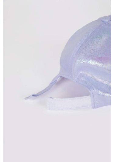 DeFacto Kız Çocuk Nakışlı Simli Kumaş Cap Şapka C0584A825SMPR46