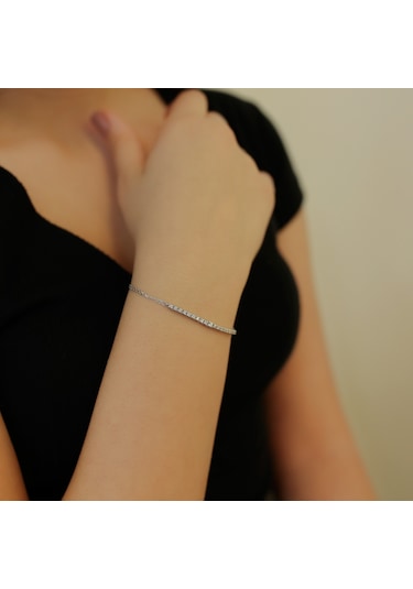 Lova Zincirli Pırlanta Sırataş Bileklik -  4070016