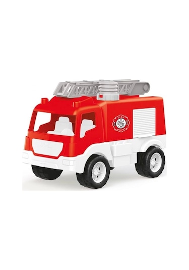 Nessiworld 7022 İtfaiye Kamyonu Penceli Kutuda 38 Cm Çok Renkli