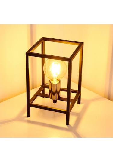 Riolight Modern Küp Metal Abajur 15Cm X 15Cm (538283673)