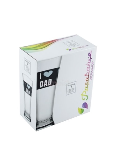 Paşabahçe Workshop 6 Adet Desenli Pub Bira Bardağı 42199