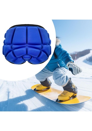 Suntek Kayak Koruyucu Donanım Butt Pad Kaykay Yetişkinler-mavi Mavi