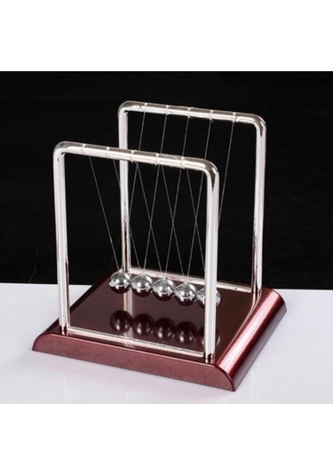 Dekoratif Denge Topları Ofise Hediye Newton Balans Denge Topu Orta Boy Biblo HDH75