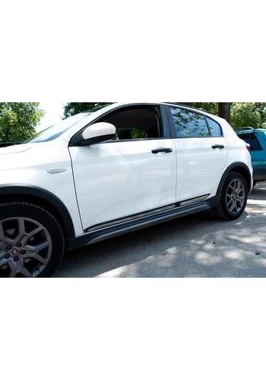 Alfa Fiat Egea Cross Hb Krom Yan Kapı Çıtası 4 Parça Abs Krom 2015 Ve Sonrası