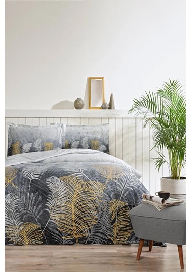 Özdilek Çift Kişilik Ranforce Nev Takımı Golden Palm - Blba-346724 Renkli