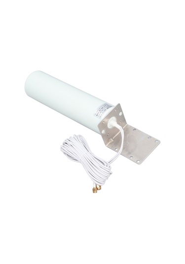 Symbee 10dbi Yüksek Kazanç Dış Mekan Anteni, 698-2700mhz Sma Erkek Bağlantı, 5m Kablolu, 3g/4g/lte/5g Modem Ve Router İçin Tam Yönlü, Su Geçirmez