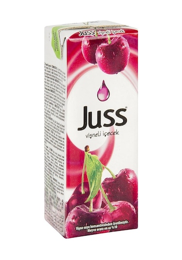 Juss Vişne Meyveli İçecek 200 Ml X 27 Adet