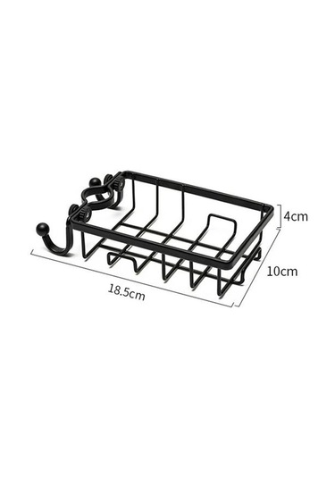 Paslanmaz Çelik Mutfak Banyo Musluğuna Sabitlenebilir Sabunluk 5365 Çok Renkli