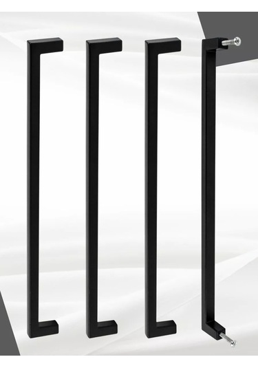 Ofk Mobilya Kolları 256 Mm Metal 4 Adet 227237488 Siyah Mat