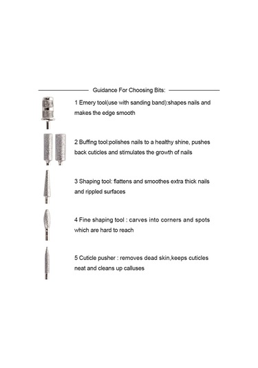 Sones Usb Fişli Alüminyum Tırnak Matkabı Elektrikli Manikür Freze Seti Altın