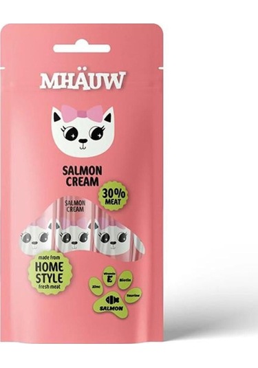 Mhauw Somonlu Sıvı Kedi Ödülü 4 x 15 G