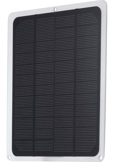 Moveevo 12v 10w Tek Kristal Güneş Paneli, Araç Şarj Kablosu Ve Klipsli Kablolu Mini Güneş Enerji Jeneratörü