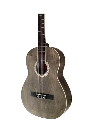 Clariss Ccg-100bk Klasik Gitar Siyah Gül Klavye Kenar Şeritli Sap Ayarlı